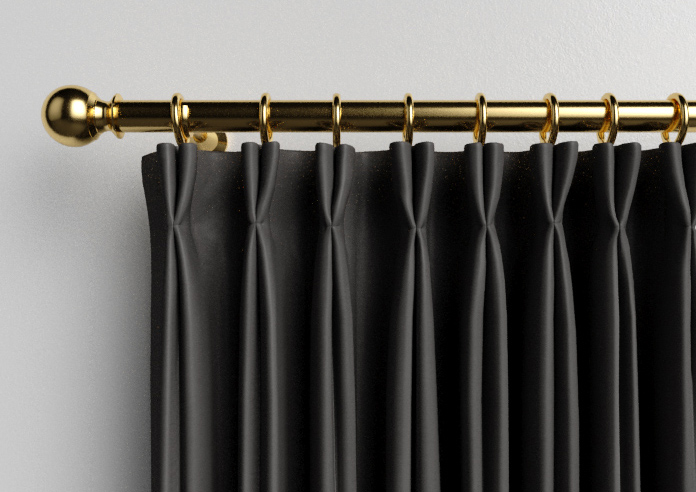 Akoya Faux Silk, Lustre Slate Grey - Made to Measure Curtains - Image 10